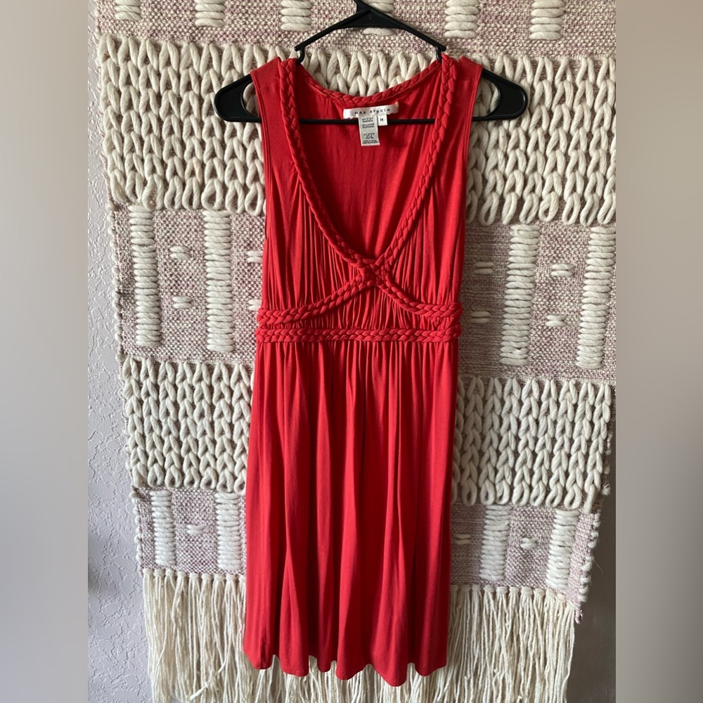 Red Max Studio Dress